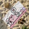 Cute Asamimichan Towel Yoga Gym Yoga Gym Lightweight Portable for Swimming Beach Travel Sports Accessories Sandproof