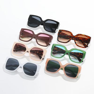 Doppelbügel Modische Sonnenbrille Vintage Schwarze Quadratische Sonnenbrille Damen Luxusmarke Kleine Rechteckige Sonnenbrille Klare Spiegelfläche