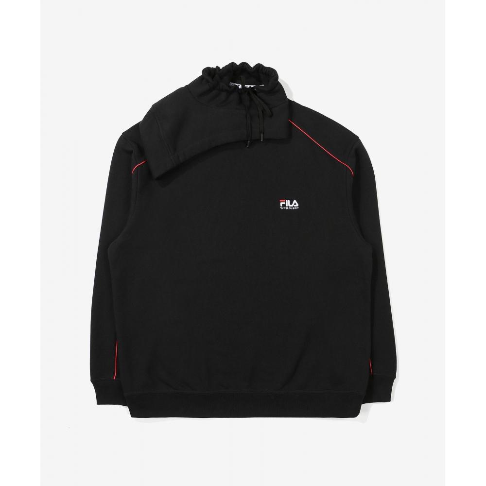 

Fila [FILA XY PROJECT] Толстовка с двойным воротником FS2POE1Y03XBLK