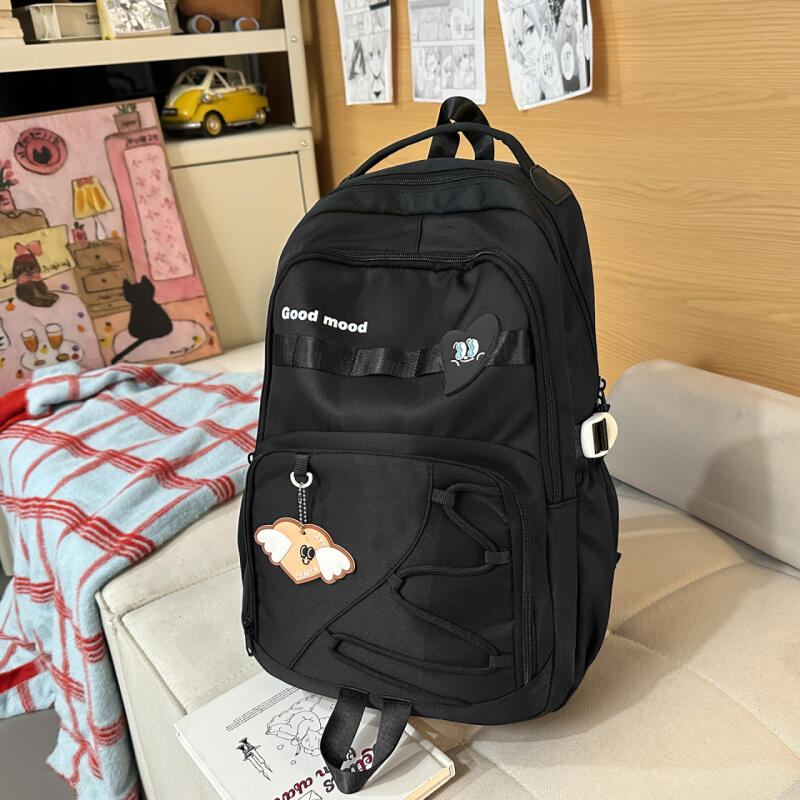 Large Capacity Backpack Women's Backpack Junior Senior High School Student Schoolbag