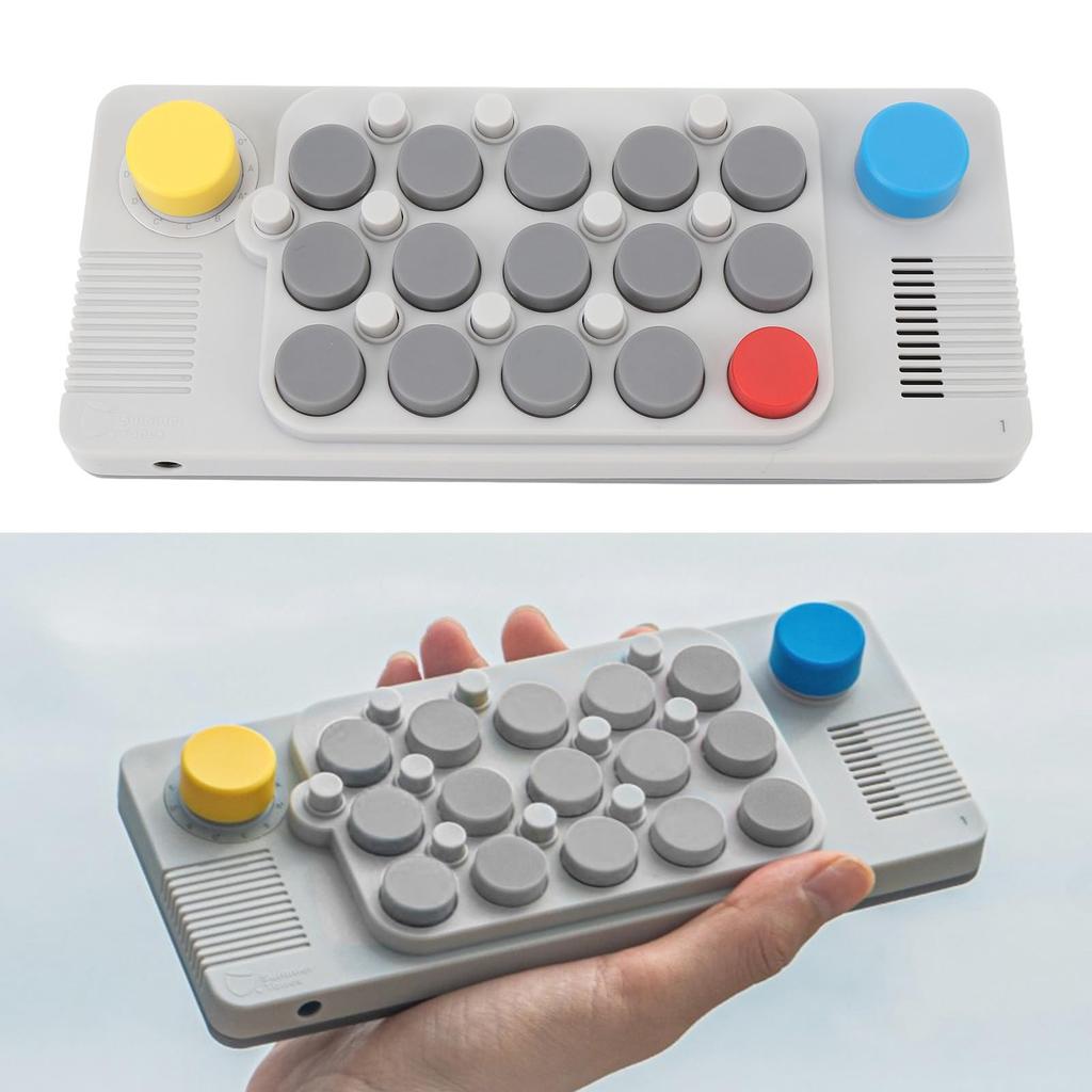 Pocket Music Tuned Portable MIDI Keyboard for Kids and Headphone Jack Keyboard, C3-C8 20-Instrument Adults, 3.5mm