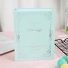 1Pc Solid Letter Embossed Po Album Vintage Large Capacity Po Card Case For Po Card Storage Premium Durable Quality