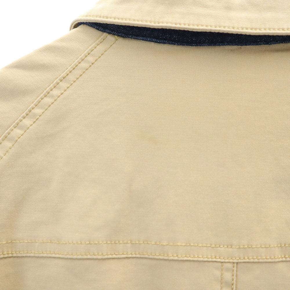 daboro Denim switch Stainless collar coat 5 beige Men's Used