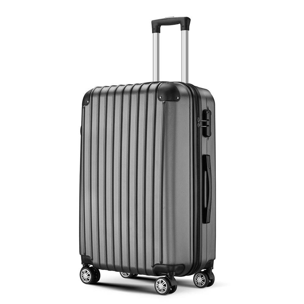 20-Inch Fixed Spot Corner Protector Trolley Luggage – ABS Travel Suitcase Bag with Printed Logo, Ideal As a Business Gift.
