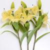 Single Realistic Long Branch Lily Flower For Wedding And Decoration Home