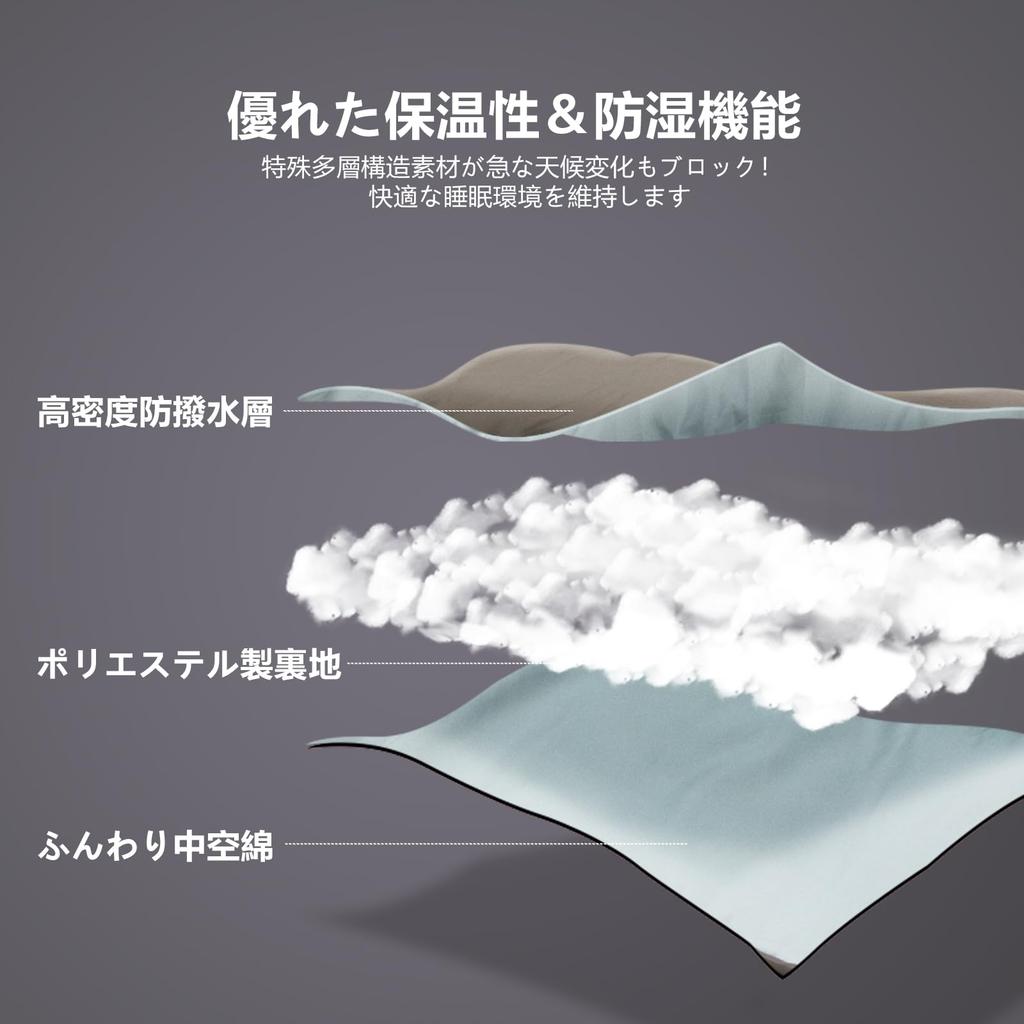 BISINNA Camping Sleeping Bag for Two Envelope Can be For Fully For Sleeping in Camping Storage Pack Included x 150cm People, Outdoor, Type, Compact,