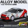1/32 Toyota GR86 Alloy Sports Car Diecast Model Kids X-MAS Gift Toy Sound Light
