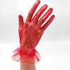 Cosplay Robe de Soirée Courte Accessoires Gants Fins d'Automne Mitaines Gants en Maille de Mariage Gants en Dentelle