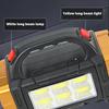 Solar Rechargeable Flashlight,Dual Light Work Lamp,Handheld Torch,Power Bank,Outdoor,Emergency Light,Fishing,Inspection Light
