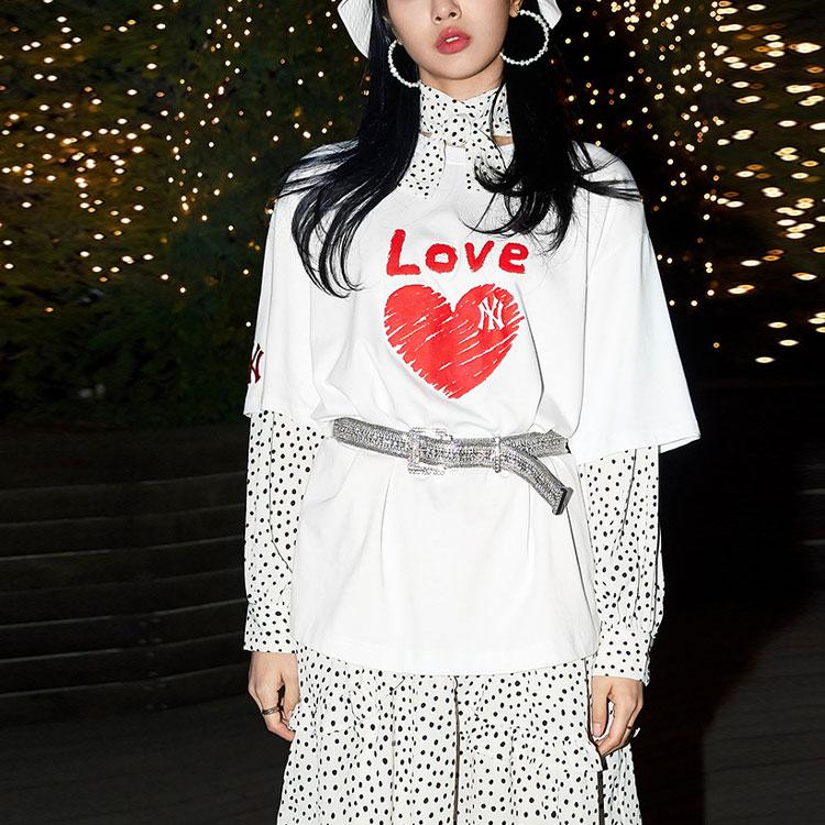 New MLB T Shirts Unisex White 31TSH2131-50W