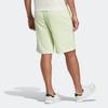 Adidas Neo Solid Color Lace-Up Casual Straight Shorts Unisex Bottoms Light-Green HS6823