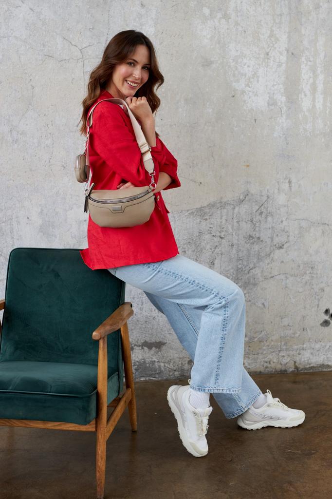 Peterson PTN NER-ALE-8-6398 BEIGE Waist Bag