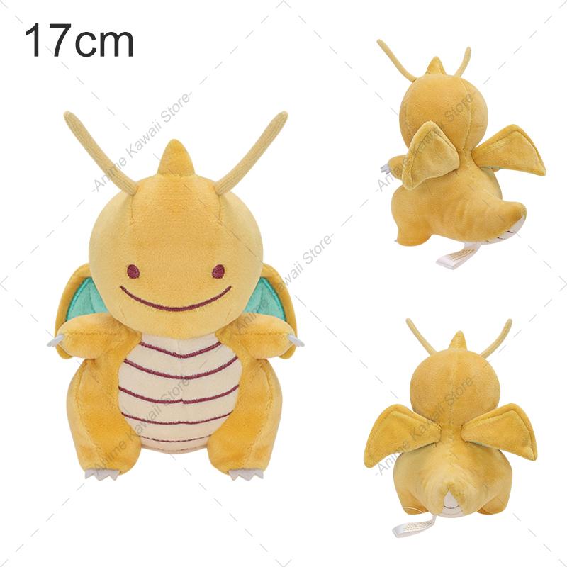 Cartoon Ditto Cos Plush Doll Eevee Mimikyu Mew Dragonite Gengar Jigglypuff Stuffed Peluche Anime Birthday Xmas Gifts