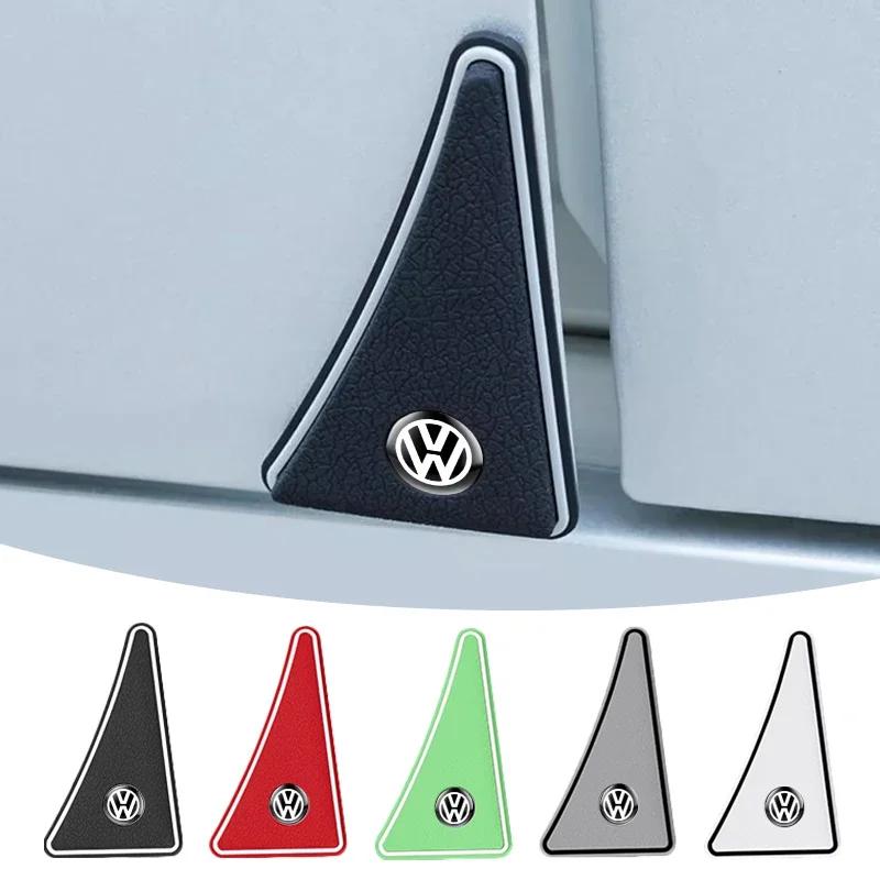 VW Pro Volkswagen 2ks Rohové kryty dveří auta proti kolizi Průhledný silikonový chránič pro Volkswagen VW GOLF Polo Tiguan P