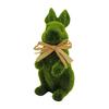 Green Bunny Rabbit Indoor Easter Decoration Party Patio Flocked Easter Bunny