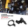For TMAX 560 Tmax560 New Motorcycle Steering Shock Absorber Stabilizer Shock Absorber Bracket Kit Titanium Ruler Bracket Base