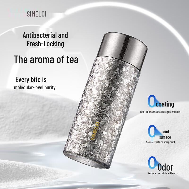 Izolowany kubek Shimeile z czystego tytanu