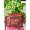 Goat Leather Warranty Bag Camera Classic Bag Padded Satchel Bag