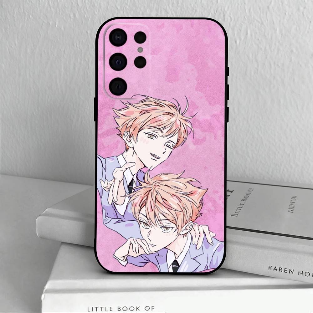 

Чехол для телефона Ouran High School Host Club для Samsung S25, S24, S21, S22, S23, S30, Ultra, S20, Plus, Другие, Мягкий черный чехол Samsung S25ULTRA