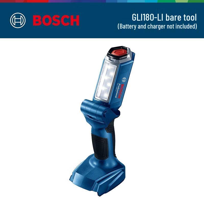 Bosch 18V Cordless Work Light GLI 180-LI CN plug (adapter included)