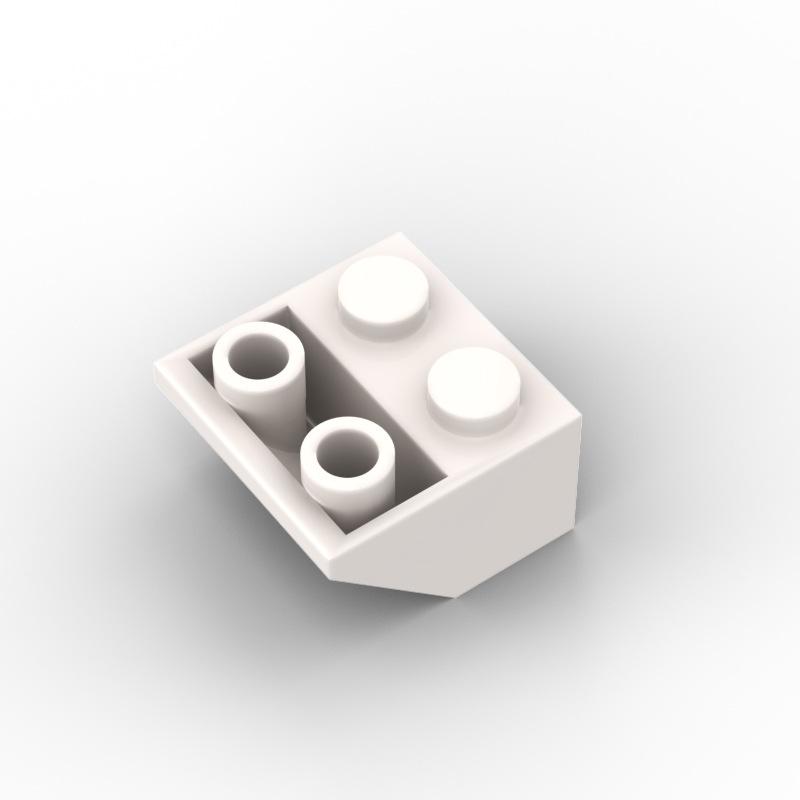 200 Piezas Bloques MOC 100 Piezas 2x2 45 Pendiente Invertida Kit Clásico de Bloques de Construcción Compatible con 3660 Accesorios de Techo para Casa de Ciudad