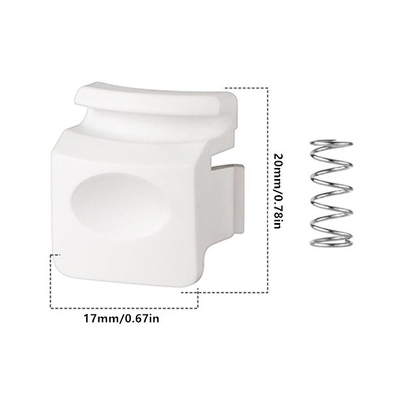 

Запасна кнопка, сумісна з кришкою для пляшки для води 24 унції 32 унції без BPA, з широким горлом, з кнопкою-штовхачем, верхня кришка, ущільнювач, пробка білий