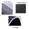 Nordic Entrance Doormat Anti Slip Floral Door Floor Mat Indoor Half Round Welcome Mat Bathroom Hallway Carpet Kitchen Area Rugs