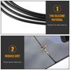 Sunroof Seal Strip for Tesla Model Y Juniper Model 3 Highland 2025 Dustproof and Waterproof Soundproof Rubber Car Accessories