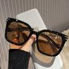 New Fashion Square Frame Sunglasses for Women Luxury UV Protection Large Frame All-match Glasses DS-2324