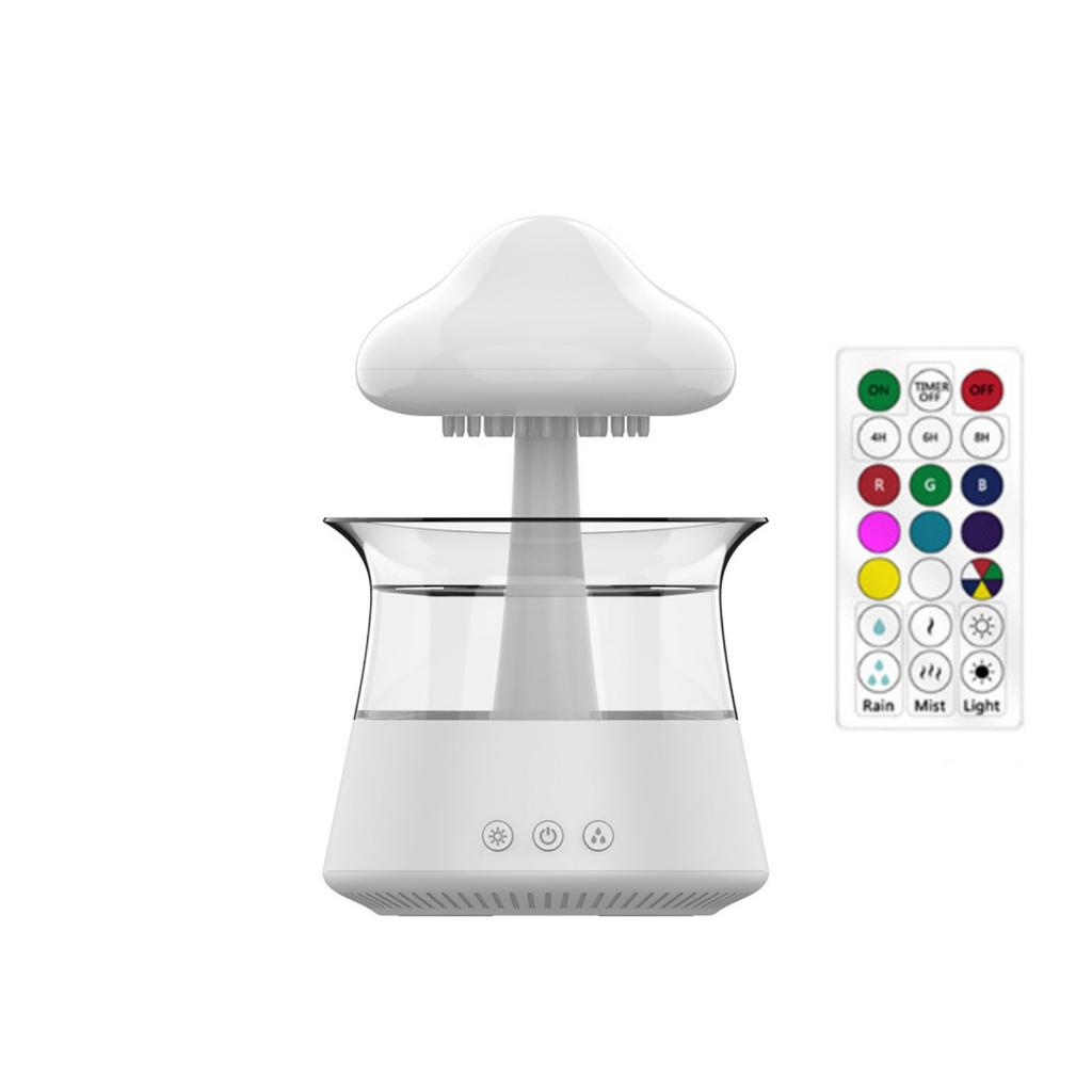10W Sleep Aid Aromatherapy Machine Humidifier 7 Colors 36dB Low Noise Aroma Essential Oil Diffuser Night Light For Home Office Bedroom
