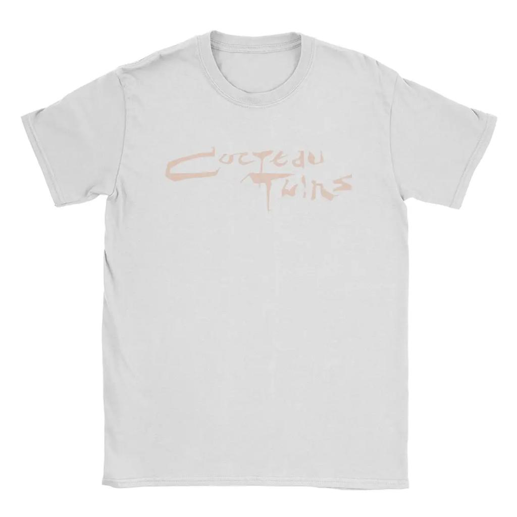 Men T-Shirts Cocteau Twins Cool 100% Cotton Tee Shirt Short Sleeve T Shirt Crewneck Clothing Adult