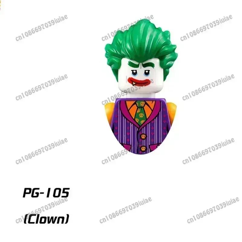 PG8032  BEAST KINGDOM Super Hero Clown Ivy Harley Quinn Catwoman Robin Bricks Cartoon Character building block Birthday Present