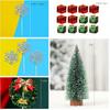 30 PCS Christmas Cake Decoration Snowman Cake Decoration Christmas Tree Christmas Cake Decorations Christmas Cupcake Toppers