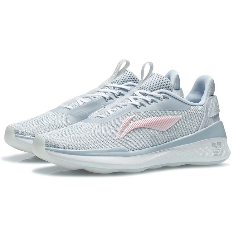 Li-Ning No Boundaries 2 Grey Pink Women Sneakers AFPR022-6