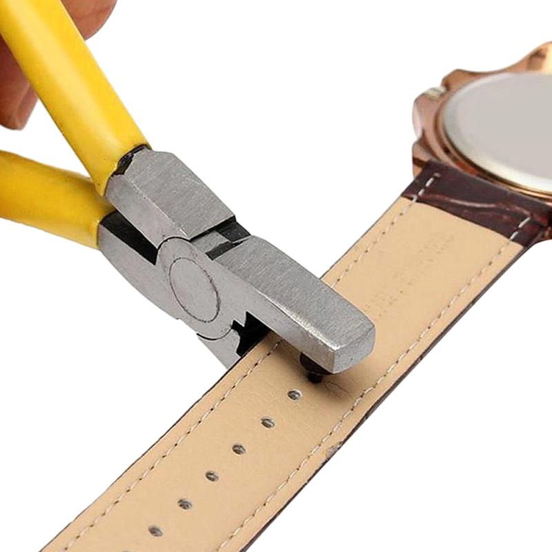 Leather Punching Tool Universal for Watch Band Hand Strap Belt Antiques Adjustable Hole Maker for DIY and Repair Work