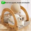 Arranhador e Cama para Gatos Extra Grande: Cama Sofá Brinquedo de Papelão Ondulado e Sisal