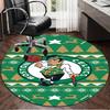 Celtics Logo Round mat, Anti-slip Circle Carpet Chair rug For livingroom,Bedroom, doormat home decor Gift Christmas Gifts