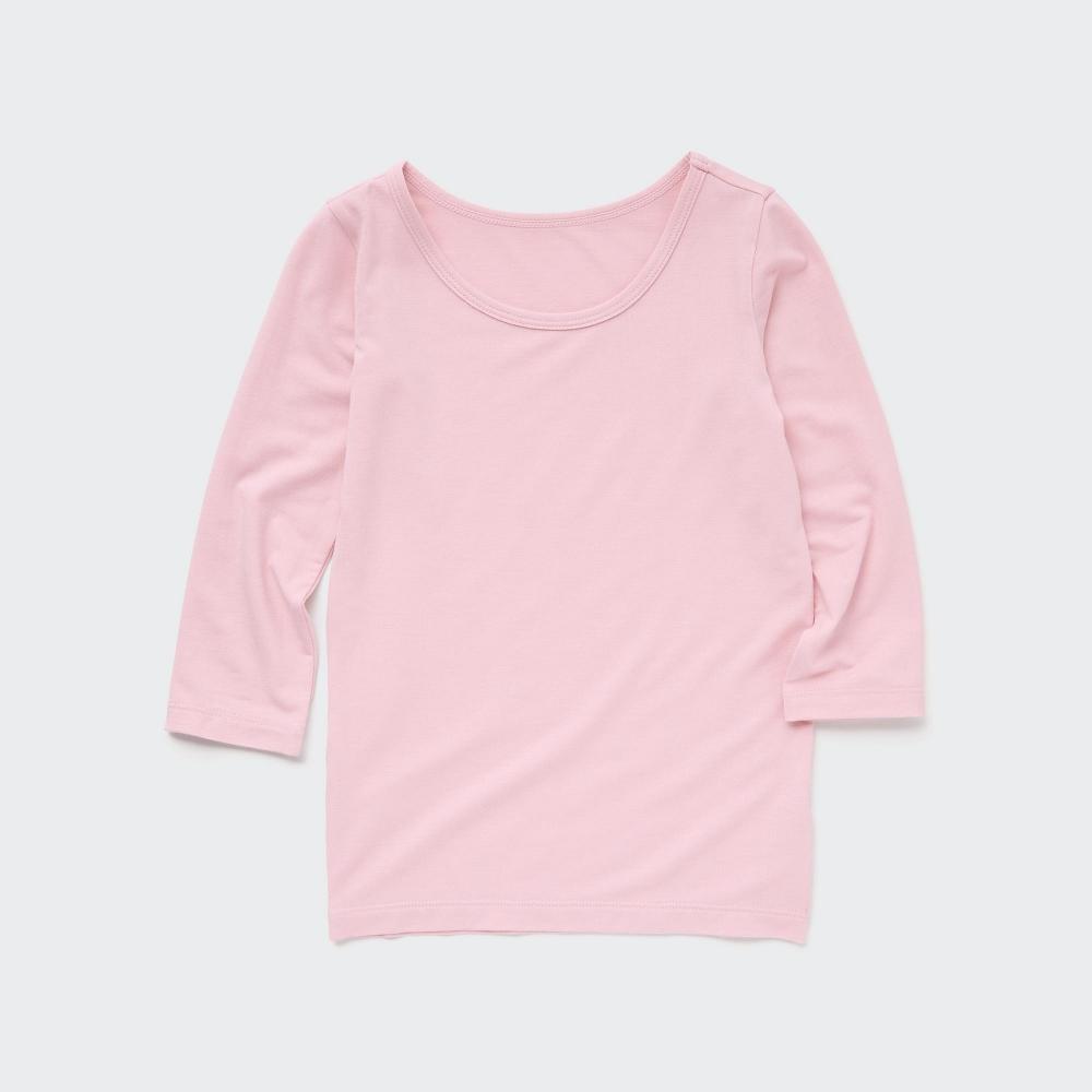

UNIQLO JAPAN HEATTECH С ДЛИННЫМ РУКАВОМ И ШЕЙКОЙ 10 PINK/80