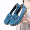 Women's Flats Moccasins Driving Shoes Casual Walking Minimalist Soft Summer Hollow Flower Shoes for Students Girl Over Sized