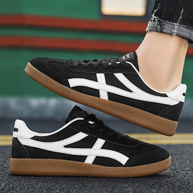 men's Lightweight and Comfortable Skateboarding Shoes Versatile Anti Slip Walking Shoes Outdoor Fashion Jogging Casual Shoes