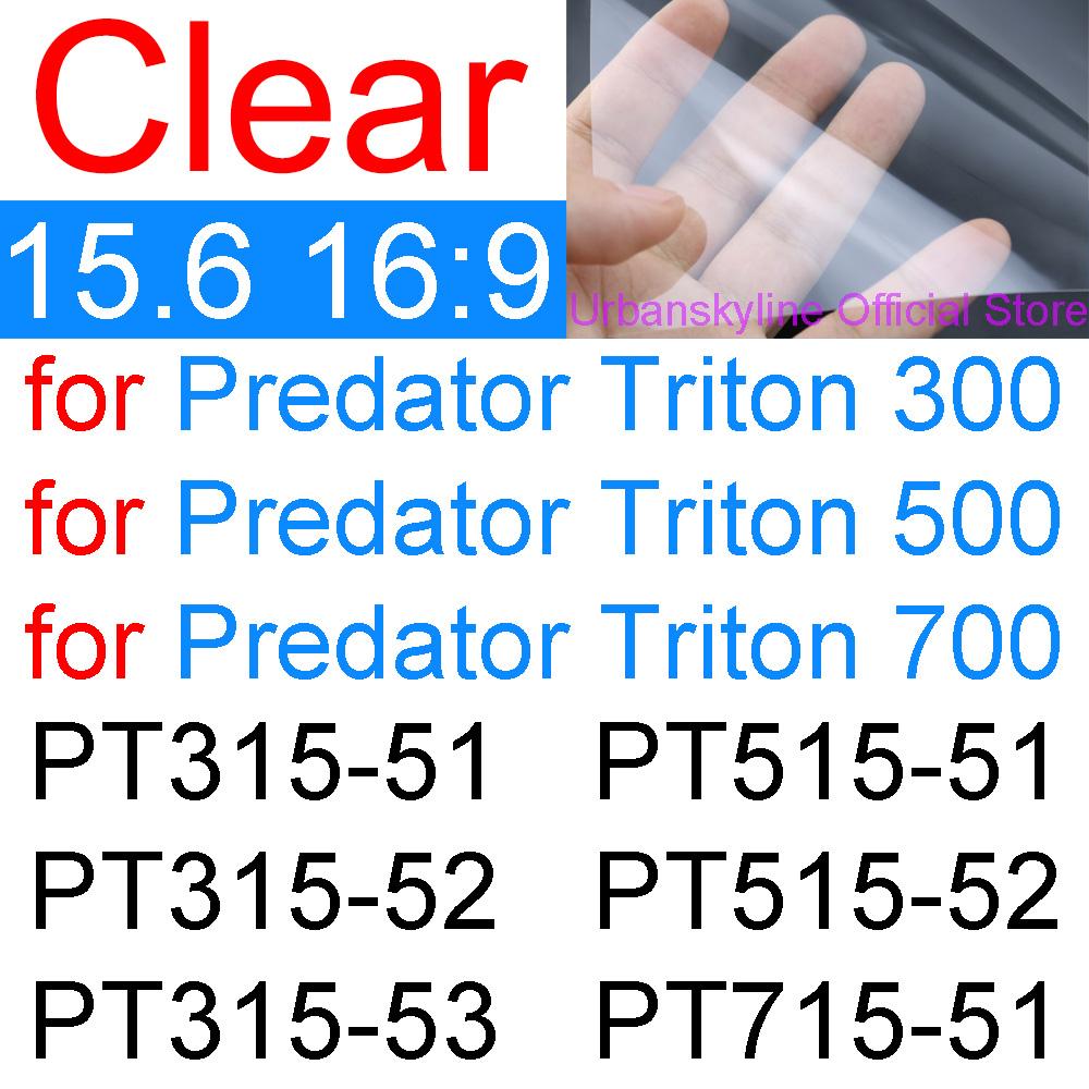 Screen Protector for Acer Predator Helios 300 500 700 Triton 300 500 SE 700 900 HD Clear Guard Matte Skin Film 14 15 16 17 17X 4