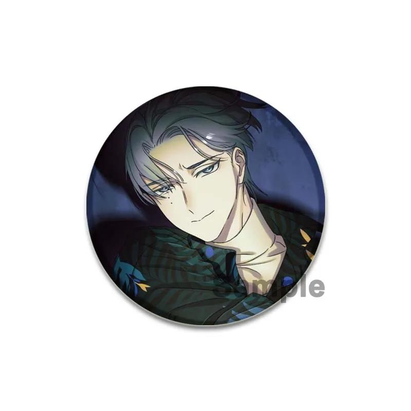 32/44/58 mm Milgram Brosje Haruka Yuno Cosplay Merker Emaljepinner for ryggsekk Klær Mote Smykker Tilbehør Gave