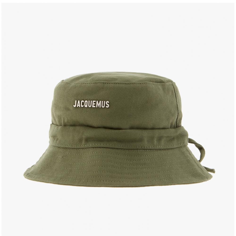 Jacquemus 223ac001 5012 560 Le Bob Gazeau Bow Bucket Hat
