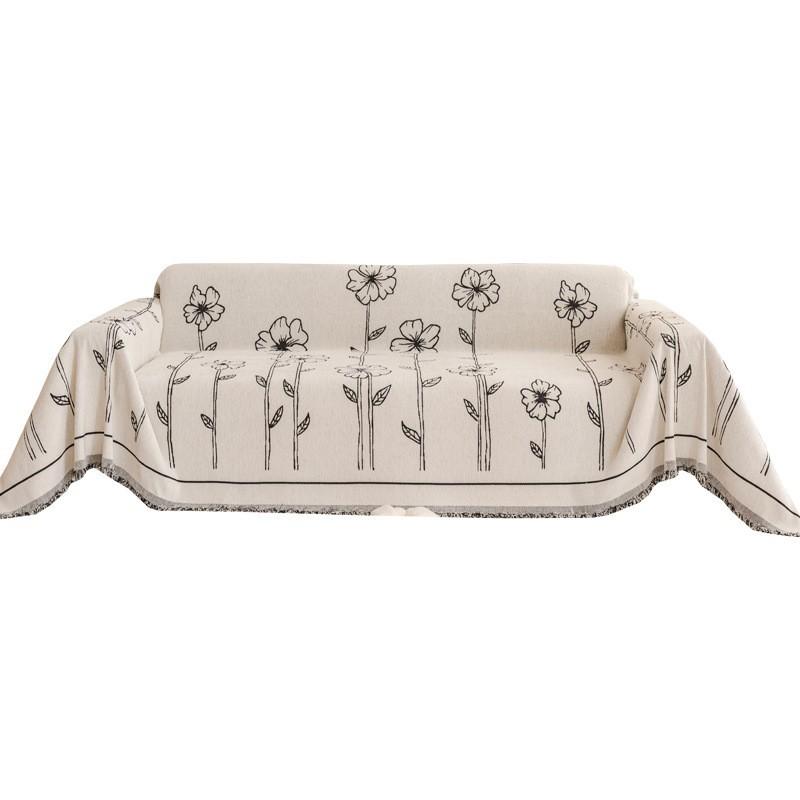 Four Seasons Universal Sofa Cushion Chenille Universal Sofa Cover Towel Full Covered Cover Anti-Scratching Cushion