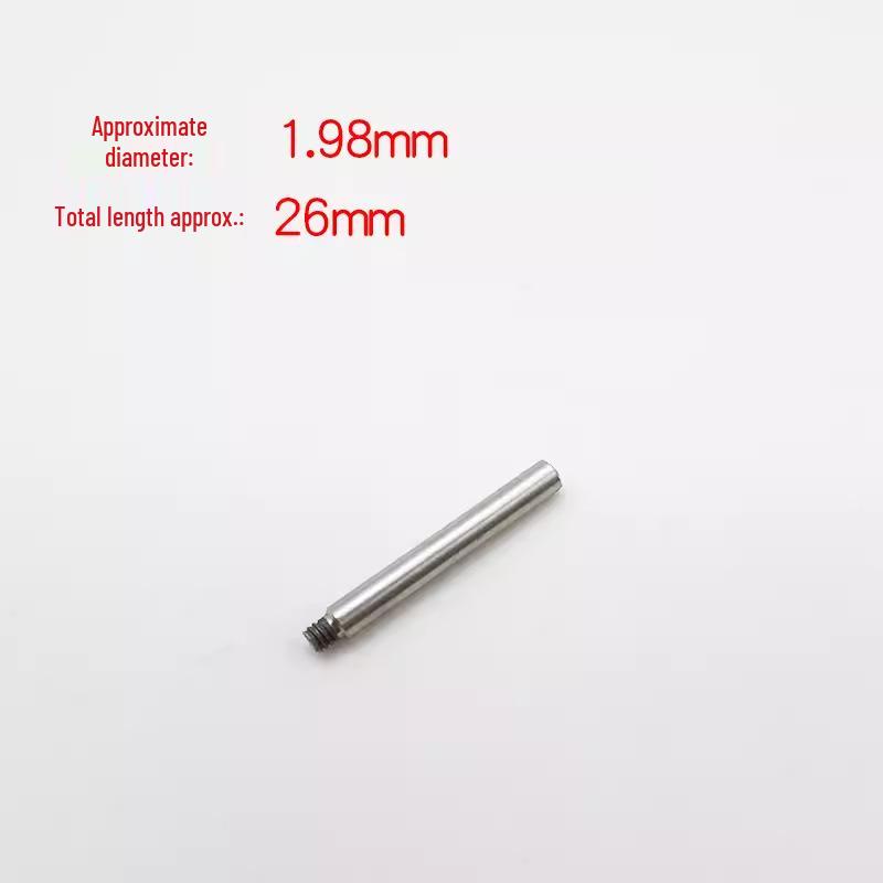 Altsaxophon untere E-Klappe Schaftschraube - Messing Reparatur Ersatzteil