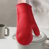 Oven Mitts And Pot Holders Set Heat Resistant Kitchen Gloves with Non-Slip Silicone Surface Extra Long Oven Mitts And Potholders for Cooking Baking