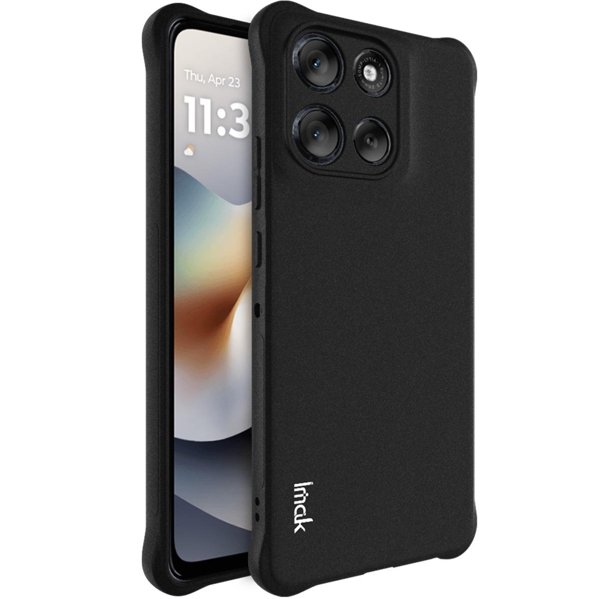 

Для чехла для телефона Moto G86 Power 5G Ударопрочный мягкий чехол IMAK Moto G86 Power 5G чёрный