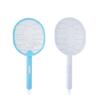 Zapper Mosquito Swatter Anti Mosquito Killer Lamp Repellent-Fly Racket Rechargeable Adjustable Electric Kills Fly Racket  White