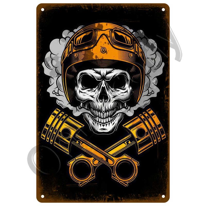 Wanddekoration Retro Motoröl Gas Racing Metallschild Vintage Poster Für Eisenplatte Garage Man Cave Zubehör Blechschild Dekor