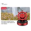 Air Freshener Solar Power Car Aromatherapy 360 Degree Rotation Natural Plant Extract Accessories Interior Creative Helm Shape Auto Purifier